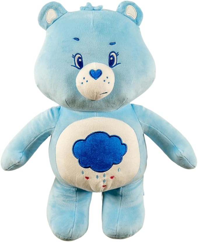 Care Bears Grumpy Bear Bedding Super Soft Cozy Decorative Pillow, (Officially Licensed Product) By Franco Collectibles