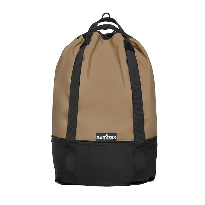 Babyzen YOYO Bag, Toffee - Offers Extra and Sturdy Storage on YOYO2 - Includes Bag, Rolling Base and Hooks