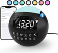 5-in-1 White Noise Sound Machine + Bluetooth + Night Light, 42 Soothing Sounds Sleep Machine for Kids Baby Adults, 8 Timer & Adjustable Volume, USB & Type-C Ports, Dual Alarm Clocks for Bedrooms…