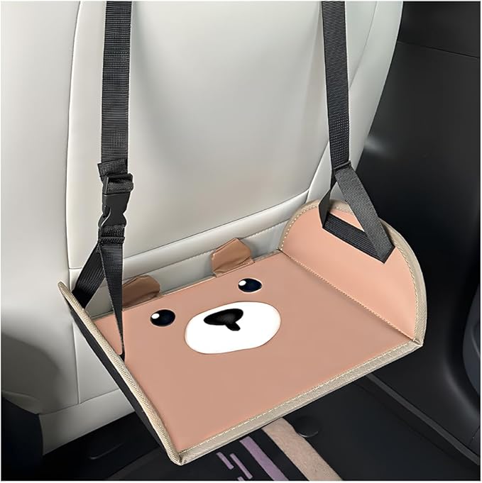 Zpana Car Foot Hammock, Adjustable Vehicle Headrest Seatback Travel Essentials for Foot Rest, Portable No Collapse Thickened Automotive Feet Relax Hammock, Universal for SUV RV Truck (Style B)