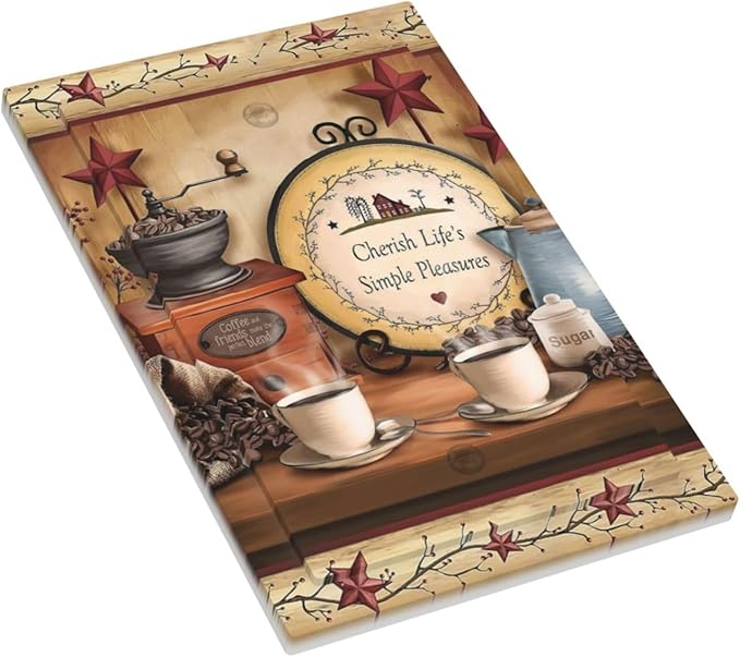 Country Life Kitchen Texas Star Decorative 1 Gang No Device Blank Wall Plate Bar Coffee Beans Cafe Cup Clock Oversize Electric Unused Receptacle Decorator/Gfci Light Outlets/Switches Face Plate Cover