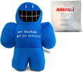 Forsaken Chance Giant Blue Plush Toy – Soft Giant Character Plush Stuffed Animal, Cute Blue Chance Collectible Plushie Gift for Kids and Gamers