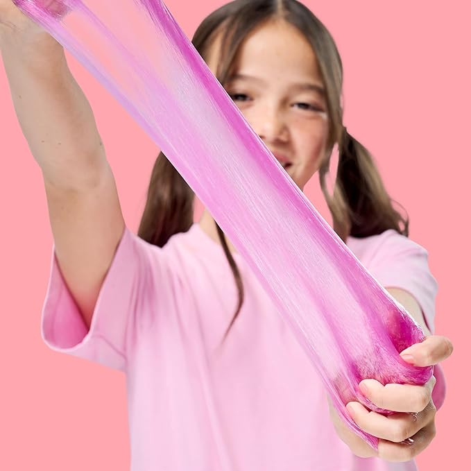 GUI GUI Slime Kit for Kids - Scented Shimmer Deluxe Duo Pack, Iridescent Slime for Kids, 5 Step DIY Process to Customize Your Ultimate Glow-Up, Resealable and Reusable Container, ASMR Experience
