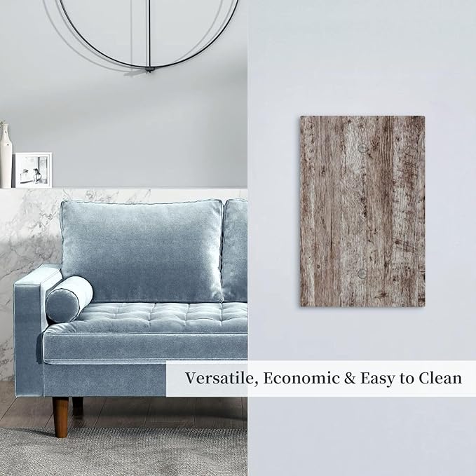 Light Switch Covers Rustic Wood Grey Brown Vintage Wooden Plank Decorative Switch Plates 1 Gang Blank No Device Outlet Covers Electrical WallPlates for Farmhouse Home Decor