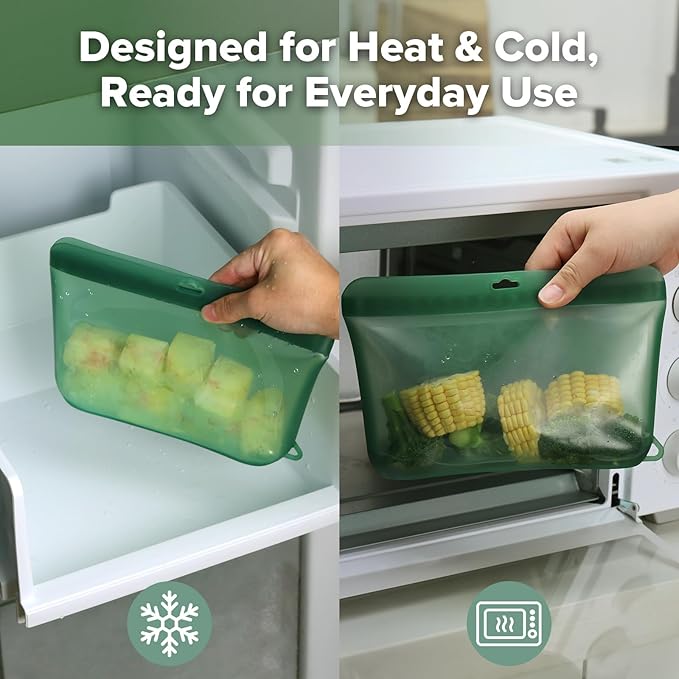 Haakaa Flexi-Prep, Store & Feed Combo, Breastmilk Storage & Baby Food Freezer Tray Set with Silicone Freezer Trays, 1000ml Silicone Storage Bag & Refillable Baby Food Pouch