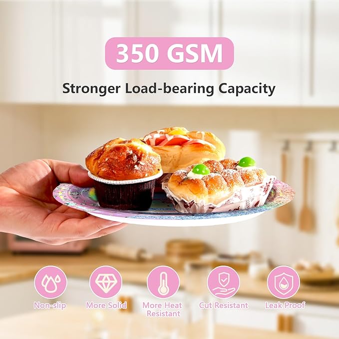 168Pcs Iridescent Birthday Party Supplies Pink Purple Pastel Colorful Diamond Plates and Napkins Cups Rainbow Tableware Set for Girls Bridal Baby Shower Sparkle Bachelorette Wedding Supplies Serve 24