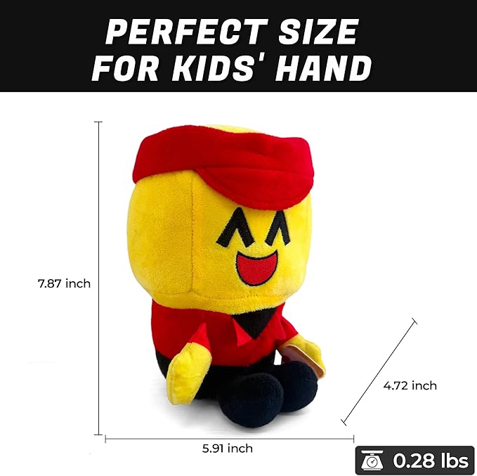Forsaken Chance Pizza Plush Toy – Soft Pizza Boy Character Plush Stuffed Animal, Cute Forsaken Game Collectible Plushie Gift for Kids and Gamers