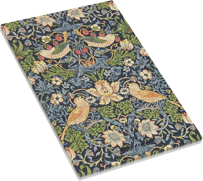 Light Switch Cover Plate Morris Strawberry Thrush Birds Colorful Plants 1 Gang No Device Blank Electrical Wall Plates Faceplate Decorative Switch Plate For Bed Room Living Room Decor