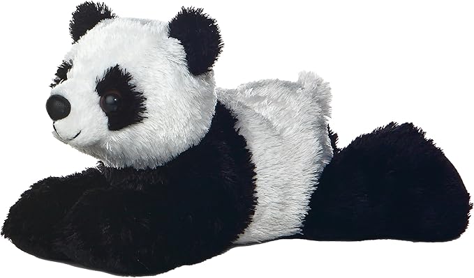 Aurora® Adorable Mini Flopsie™ Mei Mei™ Stuffed Animal - Mini Companions Ready for Playful Adventures - for Kids All Ages, Toddlers, Adults, and Families - White 8 Inches