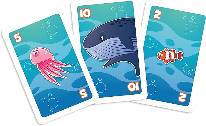 Pressman Classic Card Games 4-in-1 Set - Develops Memory and Matching Skills with Bright Colorful Cards