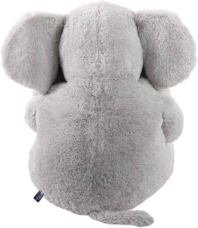 Vermont Teddy Bear Giant Elephant Stuffed Animal | 4 Foot Elephant Plush Toy and Emotional Support Plush for Kids and Adults | Crafted in the USA