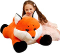 IKASA Giant Fox Stuffed Animal Plush Toy, 30 inches Large Big Jumbo Soft Toys for Kids Girls Boys Girlfriend