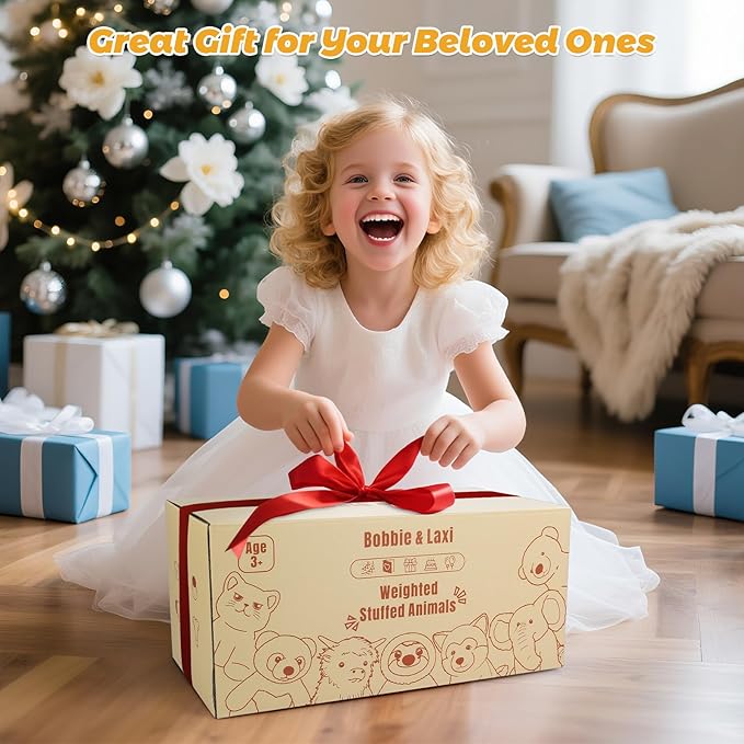 24" & 4.5lbs Triceratops Stuffed Animal, Sitting & Laying Weighted Stuffed Animals, Cuddly & Soft Weighted Triceratops Plush for Adults & Kids, Triceratops Gifts for Christmas & Valentine’s Day