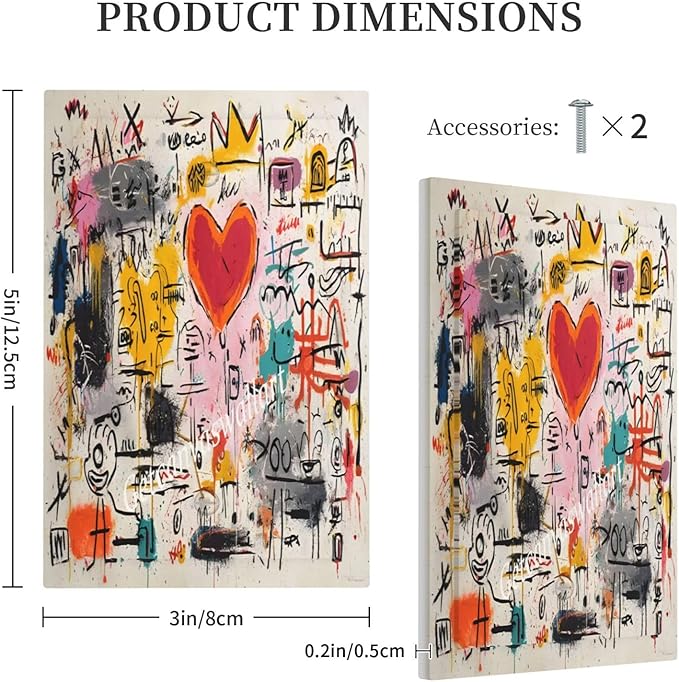 Colorful Graffiti Street Art Banksy Prints Light Switch Cover Plate 1 Gang No Device Blank Electrical Wall Plates Faceplate Decorative Switch Plate Covers for Kids Room Office Decor