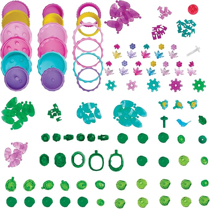 Crystal Gem Creations Jewel Succulents Kit by RoseArt, 175+ Pieces, Great for Adults, Tweens and Children Ages 8+
