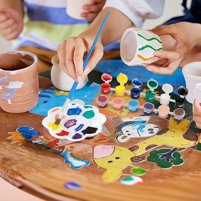 Aujazyble Pottery Wheel for Kids - Complete Art Supplies Arts & Crafts Kit, Crafts for Girls 8-12, Girls Boy Toys Birthday Halloween Christmas Gift for Kids Ages 6 7 8 9 10 11 12+, (Snail)
