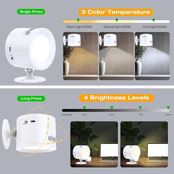 Wall Mounted Light White Noise Sound Machine for Noise Canceling- 30 Soothing Sounds, Motion Sensor & Timers, Sleep Baby Soother, Night Light, 2200mAh Rechargeable Wall Sconce Lamp for Bedroom Nursery