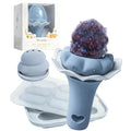 Moonkie Baby Fruit Feeder with Freezer Tray, BPA Free Silicone Food Feeder for Infant Self Feeding, Breastmilk Popsicle Molds, Mesh Feeder with Two Pouches, Baby Shower Gifts 4 Months+, 1 Pack