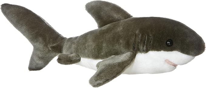 Aurora® Adorable Flopsie™ Tiburon Stuffed Animal - Used to Create Imaginative Play Adventures - Perfect for Birthdays, Kids and Adults, All Ages - Gray 14 Inches