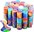 Barrel Slime 48 Pack, Mini Galaxy Slime Party Favors for Girls Boys, Super Soft and Stretchy Slime Kit for Kids Valentine, Classroom Prizes, Carnival Prizes, Goodies Bag Stuffer