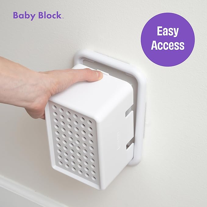 Extra Large Outlet Cover Box – Doorbell Transformer Cover & Large Outlet Cover for Bulky Plugs, Outlet Covers Baby Proofing, Childproof Electrical Outlet Box for Power Bricks & Adapters