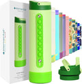 Elemental Iconic Kids Water Bottle for School - 100% Leak-Proof Insulated Water Bottles with Straw Lid & Pop-It Handle for Boys & Girls - Triple-Wall Insulated & BPA-Free, 20oz – Island Green