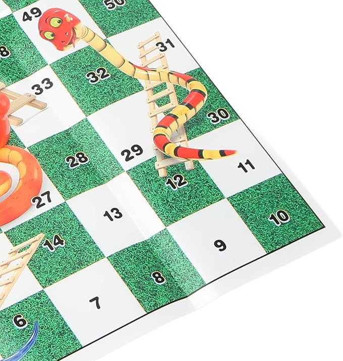 Snake Flying Chess Game Interactive Set 3 in 1 Portable Family Dice Game for Kids Adults