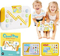 Educational Toys for Kids 3-6 Years Old, Interactive Quiz Battle Game with 800 Questions, 2-Player Learning Toy, Montessori Brain Training, Autism Sensory Speech Therapy Gift for Toddler Boys Girls