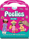 Skillmatics Reusable Sticker Activity Book - Peelies, 100+ Reusable Cling Stickers, 6 Pictures, Mess-Free Fun for Kids, Creative Play & Travel Toy, Gifts for Ages 3, 4, 5, 6, 7