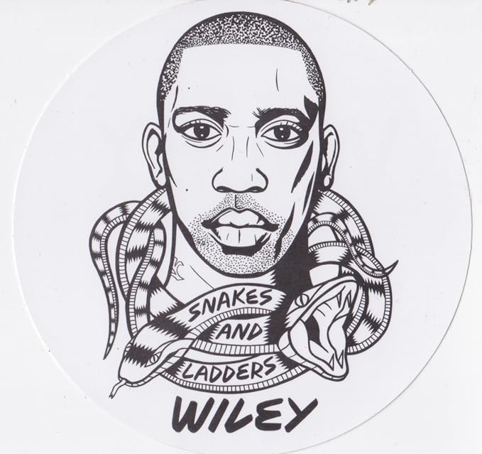 Wiley - Snakes and Ladders - 3" x 3" Sticker
