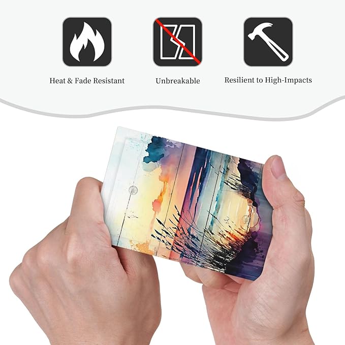 Decorative Light Switch Plate Covers Sunset Beach Abstract Nature Coastal Seascape 1 Gang No Device Single Blank Outlet Covers Wall Plate Light Switch Cover Plate for Bedroom Home Decor