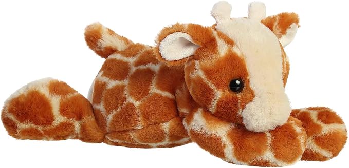 Aurora® Adorable Flopsie™ Gio Giraffe™ Stuffed Animal - Used to Create Imaginative Play Adventures - Perfect for Birthdays, Kids and Adults, All Ages - Orange 12 Inches