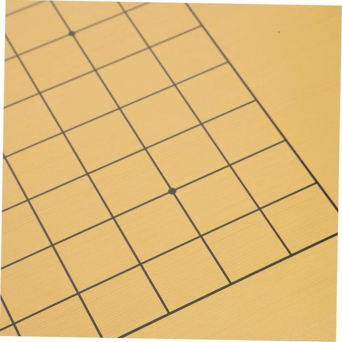 ERINGOGO Double-Sided Wooden Go Chess Board Set 2 PCS Portable Travel Chess Game for Boys and Girls and Adults Folding Go Chessboard for Fun Family Play