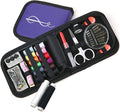 CraftLab Sewing Kits Mini Travel Sewing Kit - Portable Emergency Set with Needles, Thread, Scissors