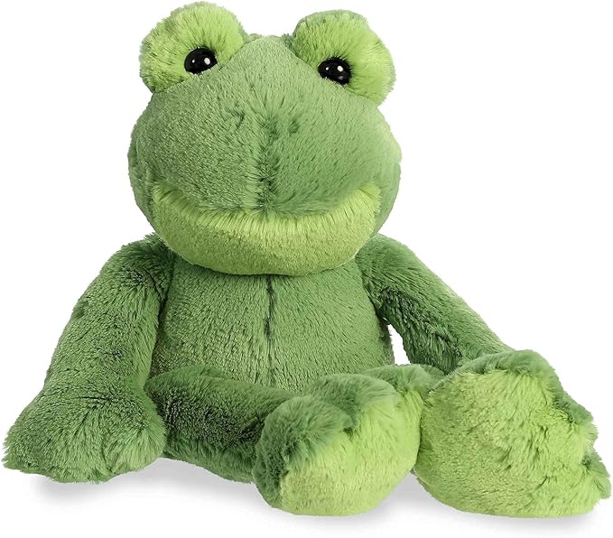 Aurora® Adorable Flopsie™ Fernando Frog™ Stuffed Animal - Used to Create Imaginative Play Adventures - Perfect for Birthdays, Kids and Adults, All Ages - Green 10 Inches