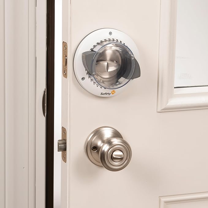 Safety 1st Secure Mount Deadbolt Lock,White