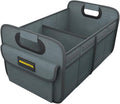 MIKKUPPA Car Trunk Organizer - 70L Collapsible Trunk Organizer for Groceries, Car Storage Organizers for SUV Auto Truck Van with Non Slip Bottom (Gray)