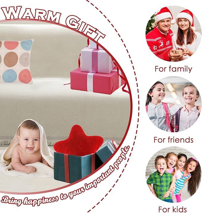 zhidiloveyou Star Pillow Plush Red, Stuffed Star Shaped Pillow Cute Toy for Kids, 15.7 inch