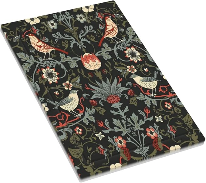 Vintage Birds Berries Mid Century Floral Flower Light Switch Cover Plate 1 Gang No Device Blank Electrical Wall Plates Faceplate Decorative Switch Plate Covers for Bedroom Living Room Decor