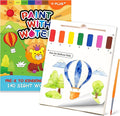 YPLUS Paint with Water Books for Toddlers, Art Craft Toys Watercolor Painting Paper for Kids, Gift for Kids Ages 1-3, 2-4, 4-6, Drawing with Brush - Travel