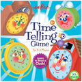 eeBoo: Time Telling Game, Learn to Read a Clock, 50 Game Cards with 4 Clocks and Score Pad, for 2-4 Players, Ages 5 and up