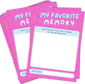 Markt My Favourite Memory, Birthday Party Games for Kids Party Games, Game Supplies and Activities for Teens, Boys or Girls- Can Play with Who Knows The Birthday Girl Best or Bingo