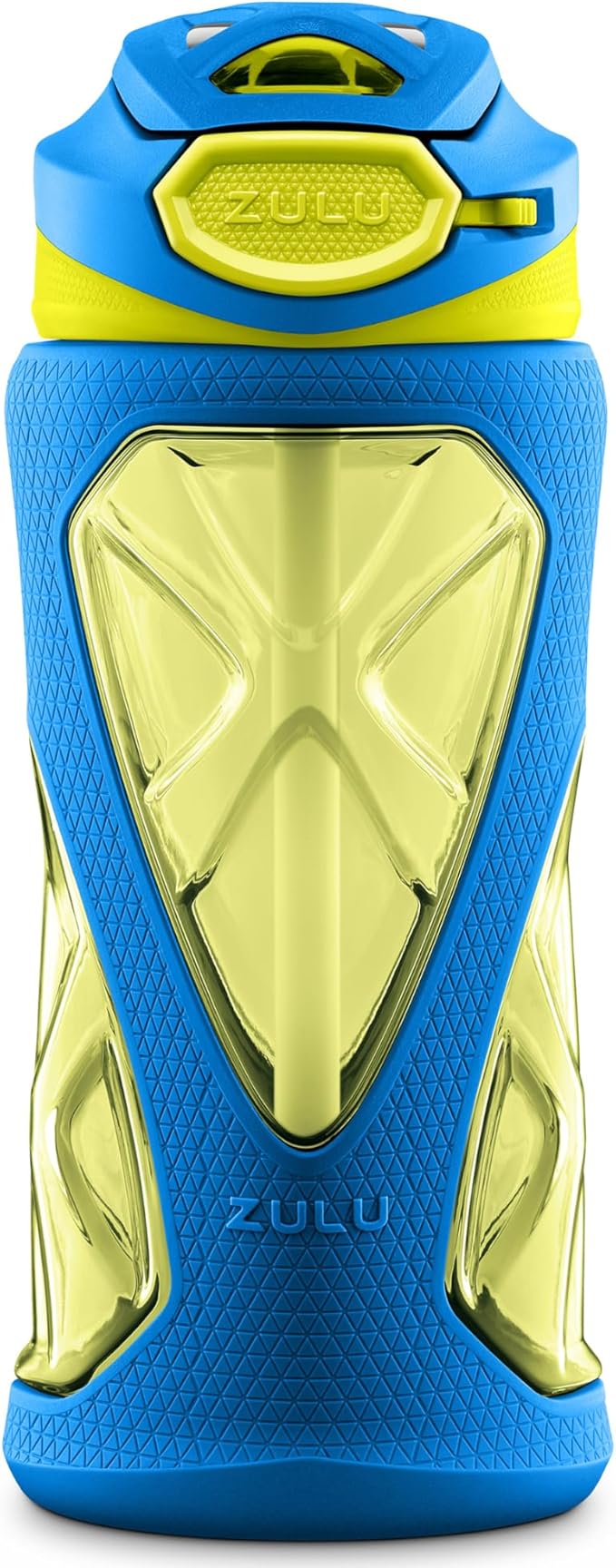 ZULU Torque 2 Pack 16oz Plastic Kids Water Bottle