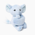 HUGIMALS Hug Babies Emory the Elephant Cute Mini Plush Stuffed Animal Bracelet for Kids | Soft & Cuddly Portable Comfort Adorable On-The-Go Companion for Travel School & Adventures Ages 2+