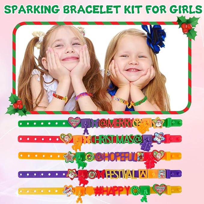 Art & Craft Kits for Kids, DIY Friendship Bracelet Making Kit for Girls, Jewelry Making, Birthday Gifts for Ages 5-12, Toys for Ages 5, 6, 7, 8, 9, 10, 11, 12 Years Old, Party Craft Activity