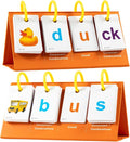 Alened Phonics Flash Cards for Kids 3-8, Sight Words Flash Cards for Kindergarten 1st 2nd 3rd Grade, CVC CVCC CCVC Word Builder, Homeschool & Classroom Phonics Learning Supplies