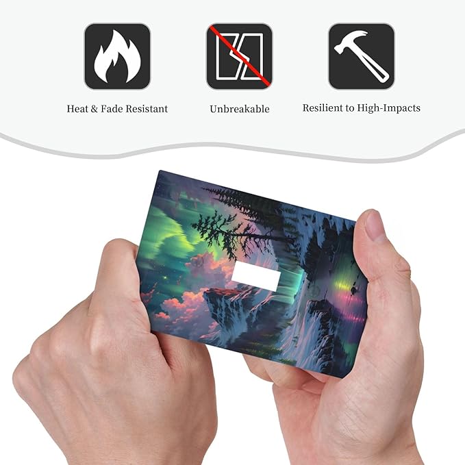 Snow Mountain Aurora Waterfalls Rivers Forest Decorative Light Switch Cover 1 Gang Single Toggle Device Electrical Faceplate Switchplates Decorator Outlet Wall Plate for Bedroom Living Room Decor