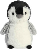 Aurora® Adorable Mini Flopsie™ Pippin Penguin™ Stuffed Animal - Mini Companions Ready for Playful Adventures - for Kids All Ages, Toddlers, Adults, and Families - Gray 6.5 Inches