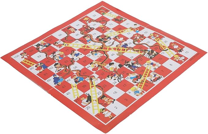 Snake Ladders Chess Challenging Fun Enhance Relationship Board Game Set for Outdoor Travel