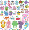 EAPHANT Diamond Art Kits for Kids, Gem Keychains and Stickers Painting Gifts for Girls Ages 4-8 8-12, Arts and Crafts Toys for Kids with 29 Designs